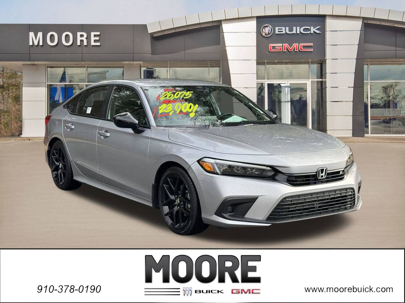 2023 Honda Civic Sport — Sedan — 25,107 mi — Jacksonville, NC