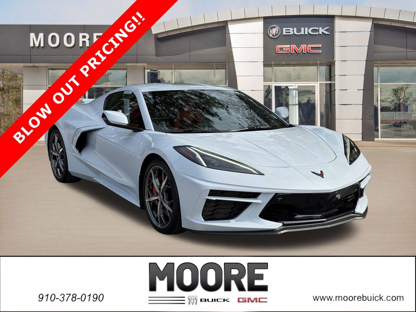 2020 Chevrolet Corvette 3LT — Coupe — 21,835 mi — Jacksonville, NC