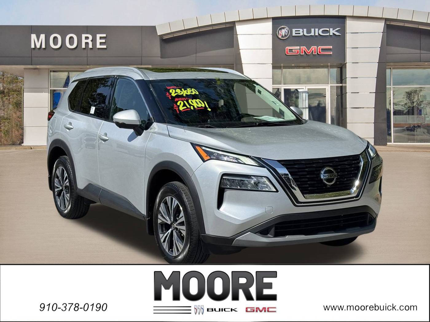 2021 Nissan Rogue SV — SUV — 51,808 mi — Jacksonville, NC