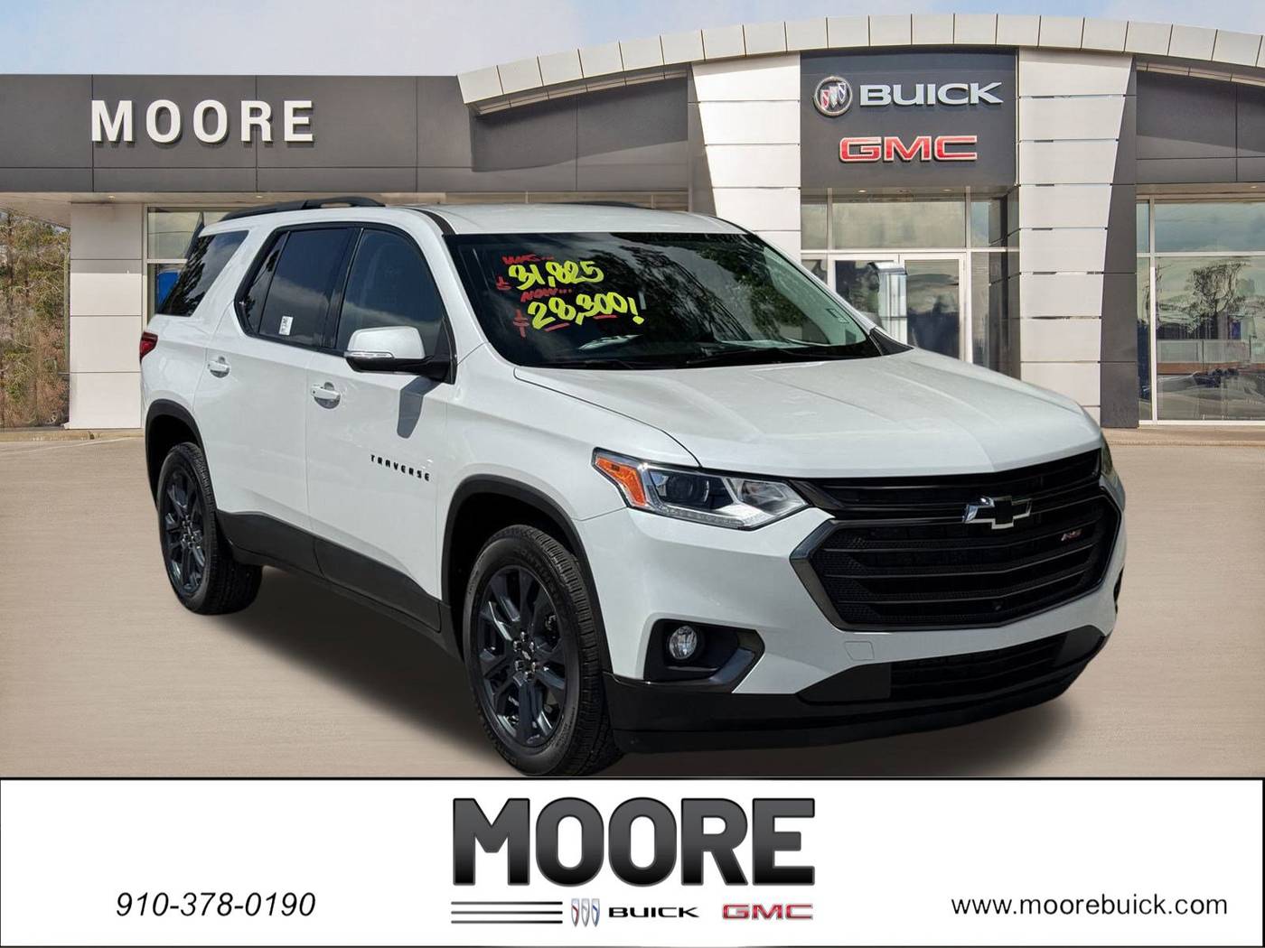2021 Chevrolet Traverse RS — SUV — 66,596 mi — Jacksonville, NC