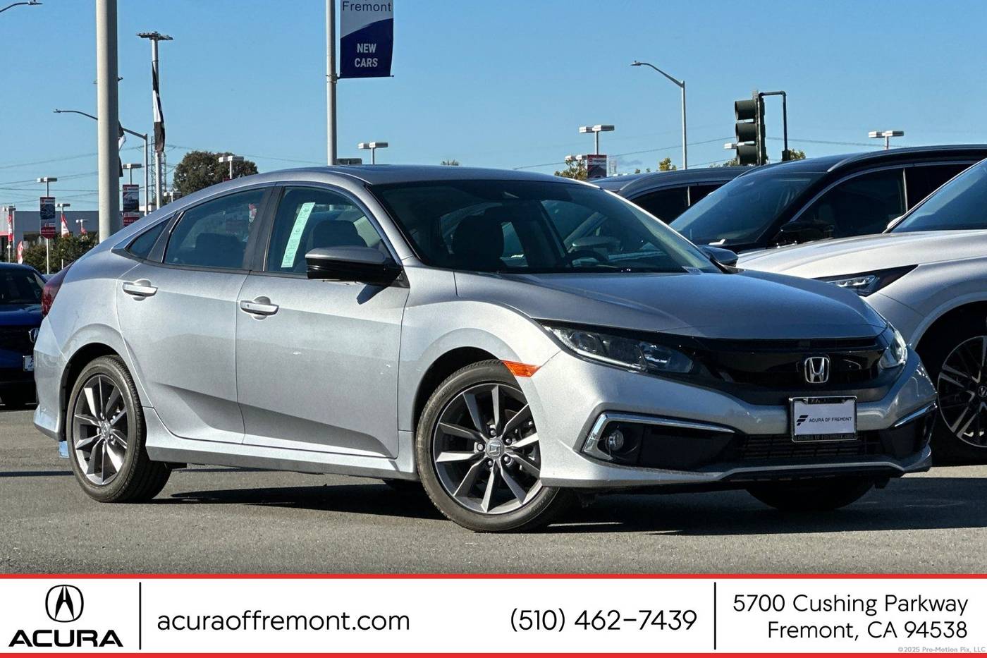 2019 Honda Civic EX — Sedan — 20,356 mi — Fremont, CA