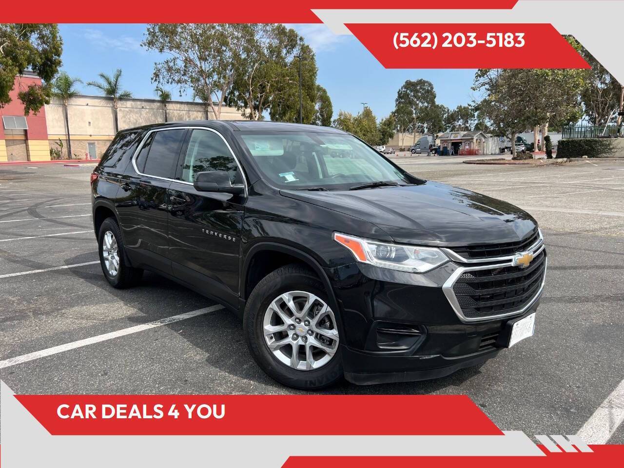 2021 Chevrolet Traverse LS — SUV — 95,328 mi — Whittier, CA