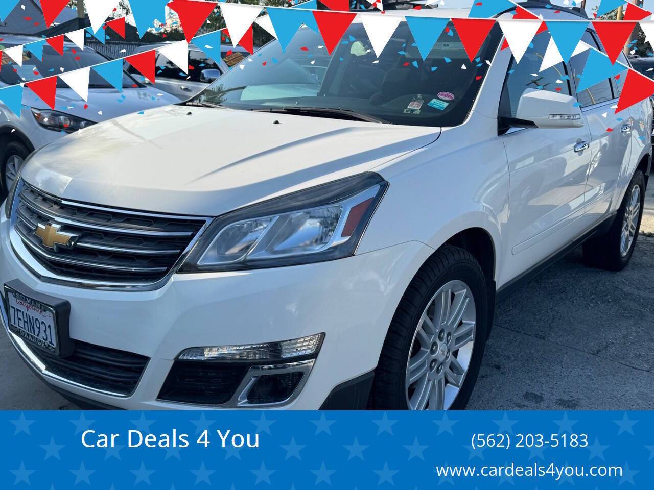 2014 Chevrolet Traverse LT — SUV — 131,455 mi — Whittier, CA
