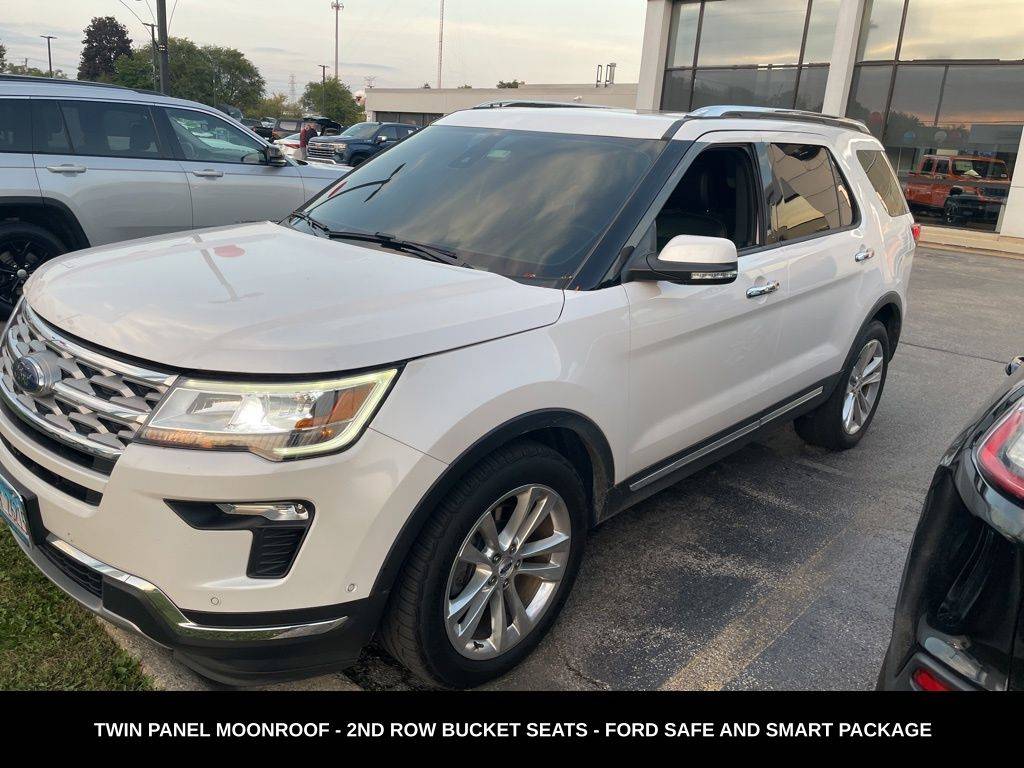 2018 Ford Explorer Limited — SUV — 81,687 mi — Crystal Lake, IL