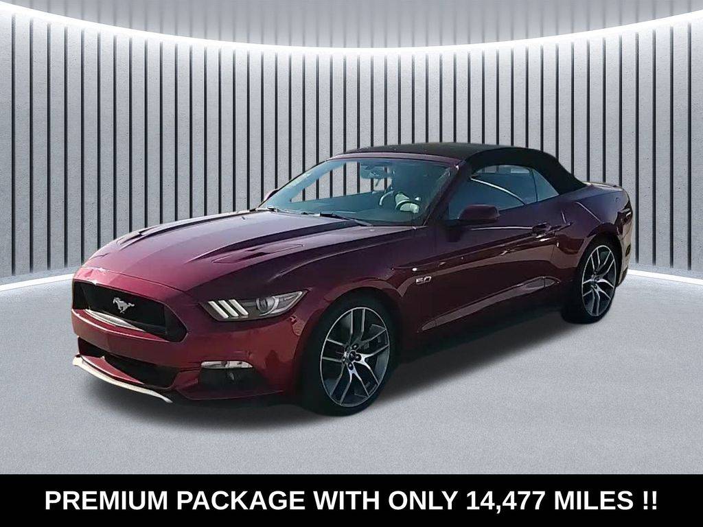 2016 Ford Mustang GT Premium — Convertible — 14,477 mi — Crystal Lake, IL