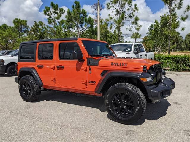 2020 Jeep Wrangler Willys — SUV — 66,842 mi — Fort Myers, FL