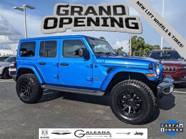 2022 Jeep Wrangler Sahara 4xe — SUV — 30,882 mi — Fort Myers, FL