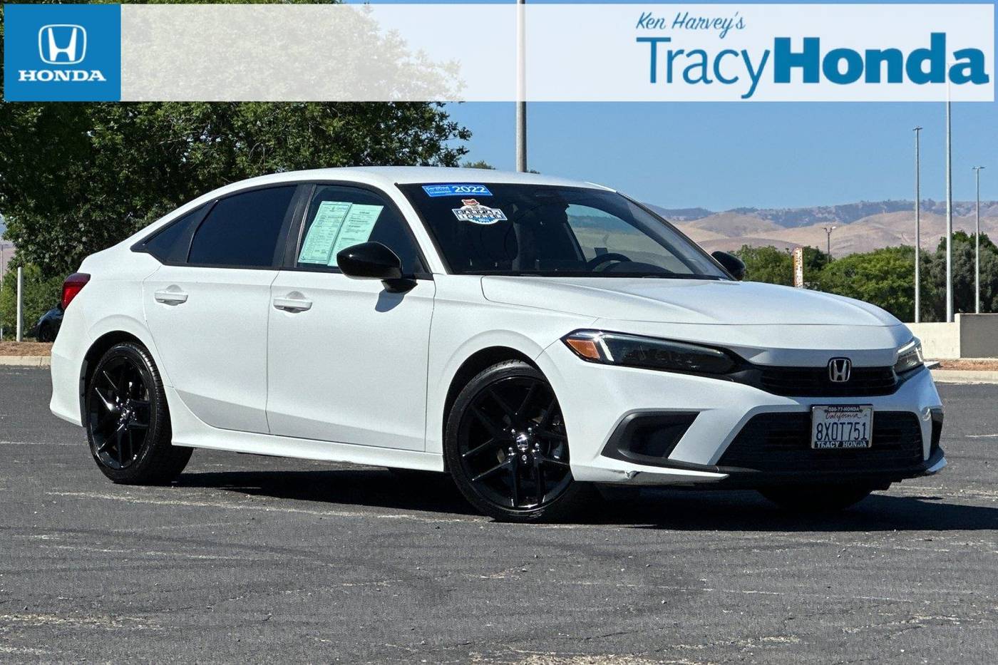 2022 Honda Civic Sport — Sedan — 101,977 mi — Tracy, CA