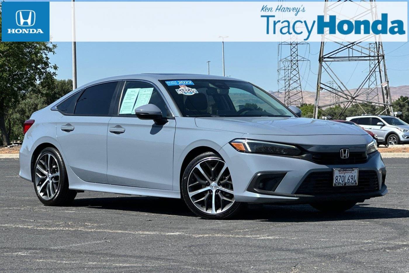 2022 Honda Civic Touring — Sedan — 91,592 mi — Tracy, CA