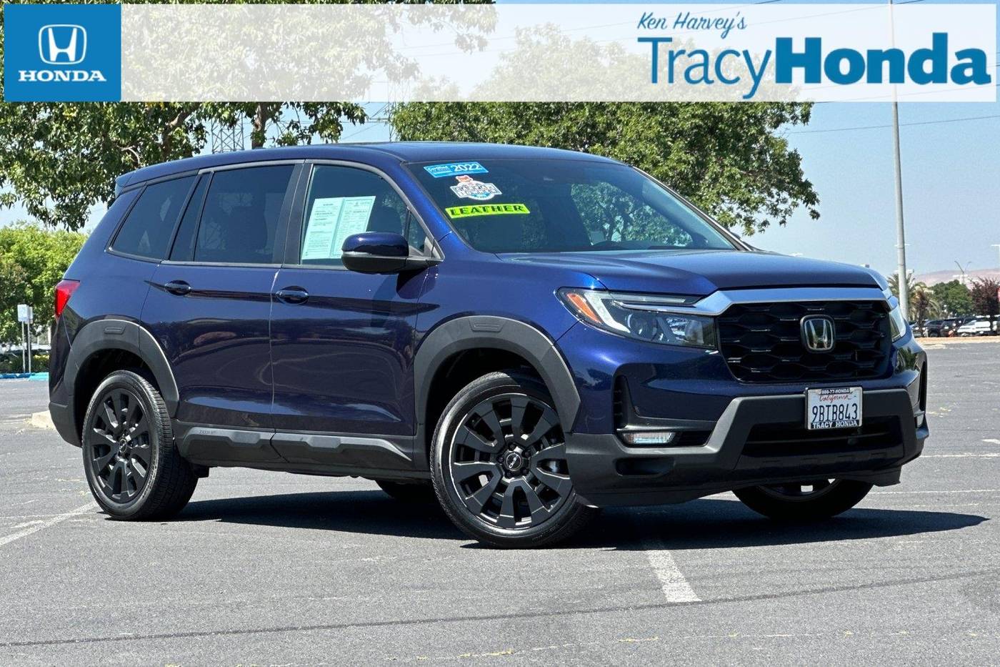 2022 Honda Passport EX-L — SUV — 37,565 mi — Tracy, CA