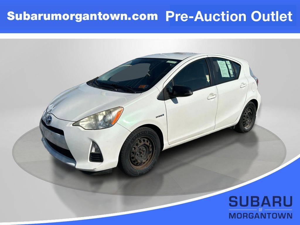 2012 Toyota Prius c One — Hatchback — 134,206 mi — Morgantown, WV