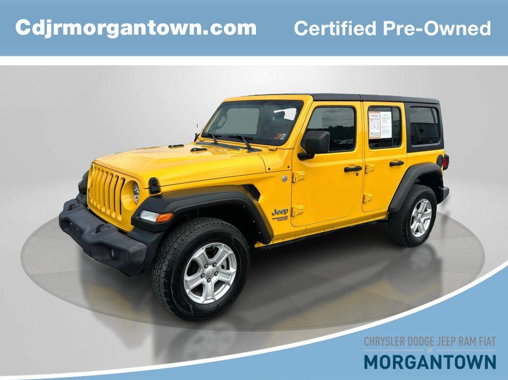 2019 Jeep Wrangler Sport S — SUV — 58,575 mi — Morgantown, WV