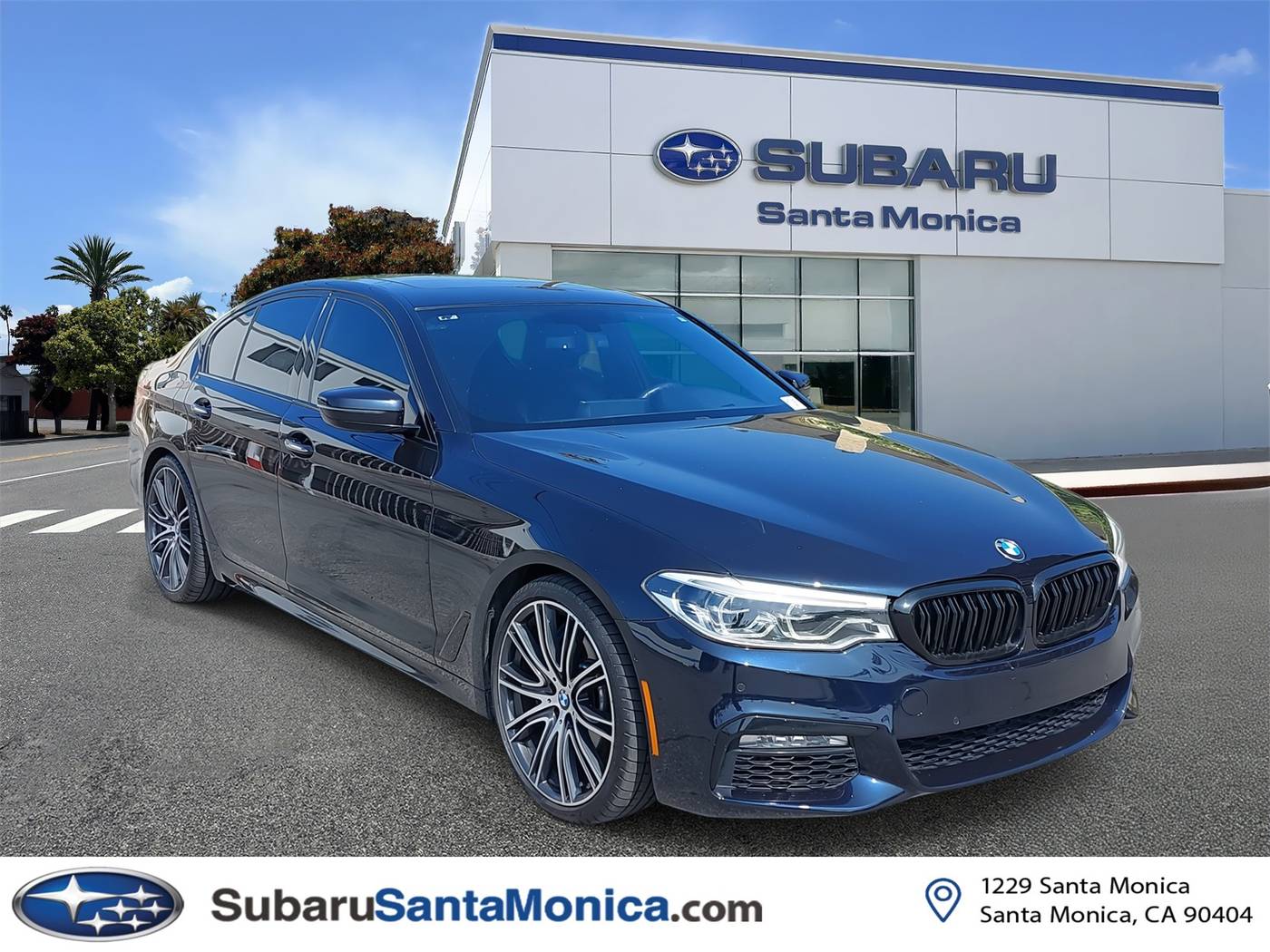 2017 BMW 5 Series 540i — Sedan — 91,825 mi — Santa Monica, CA