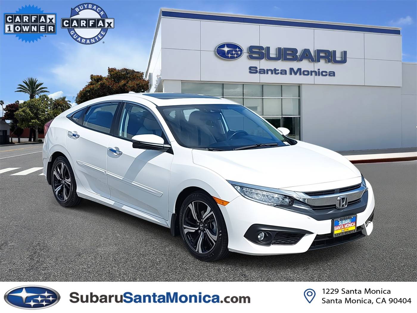 2016 Honda Civic Touring — Sedan — 48,278 mi — Santa Monica, CA