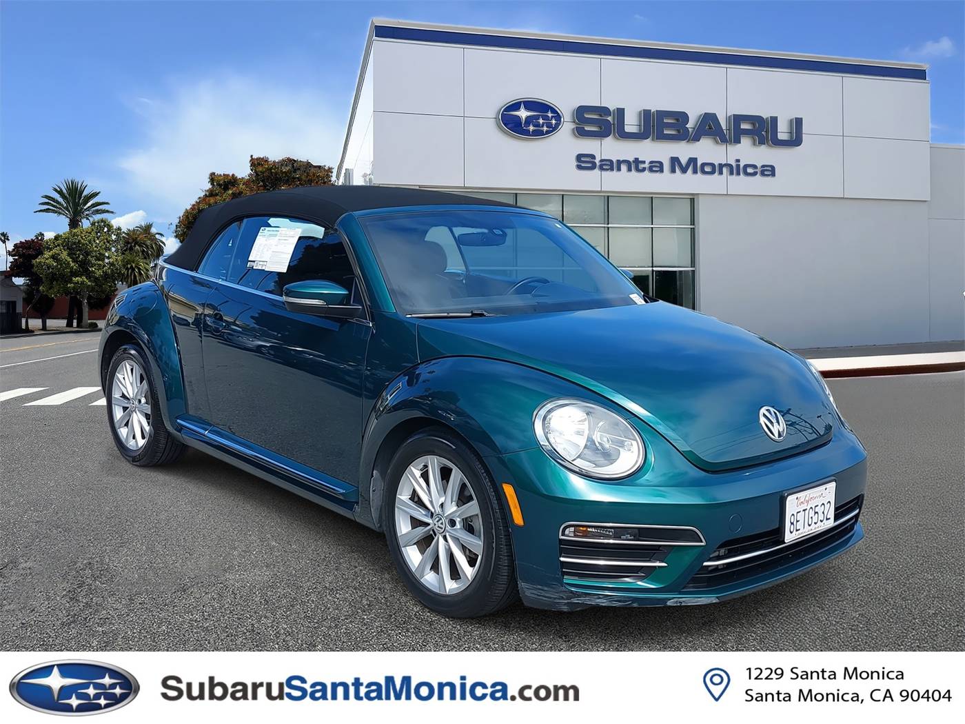 2018 Volkswagen Beetle S — Convertible — 26,024 mi — Santa Monica, CA