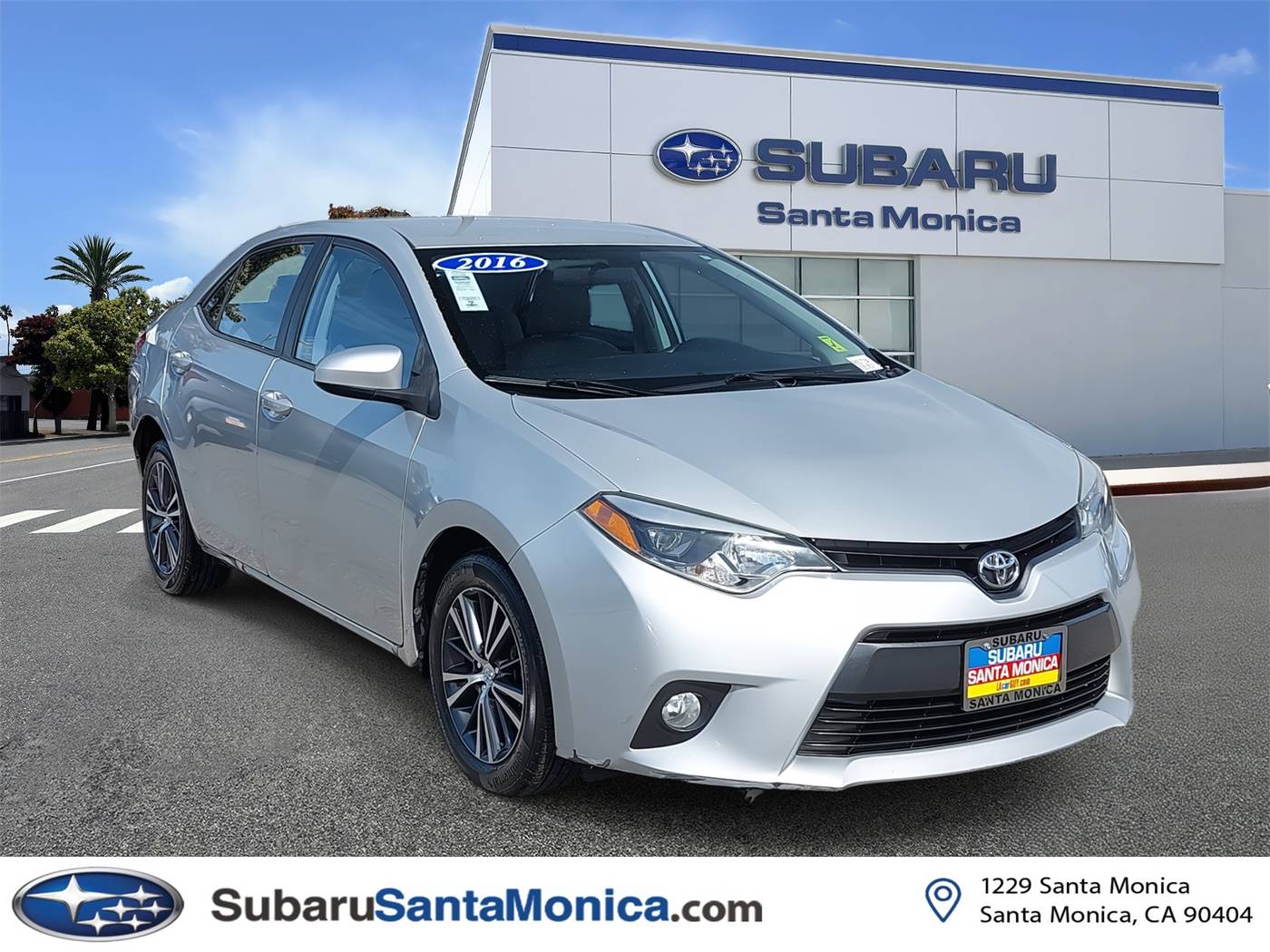 2016 Toyota Corolla L — Sedan — 111,592 mi — Santa Monica, CA