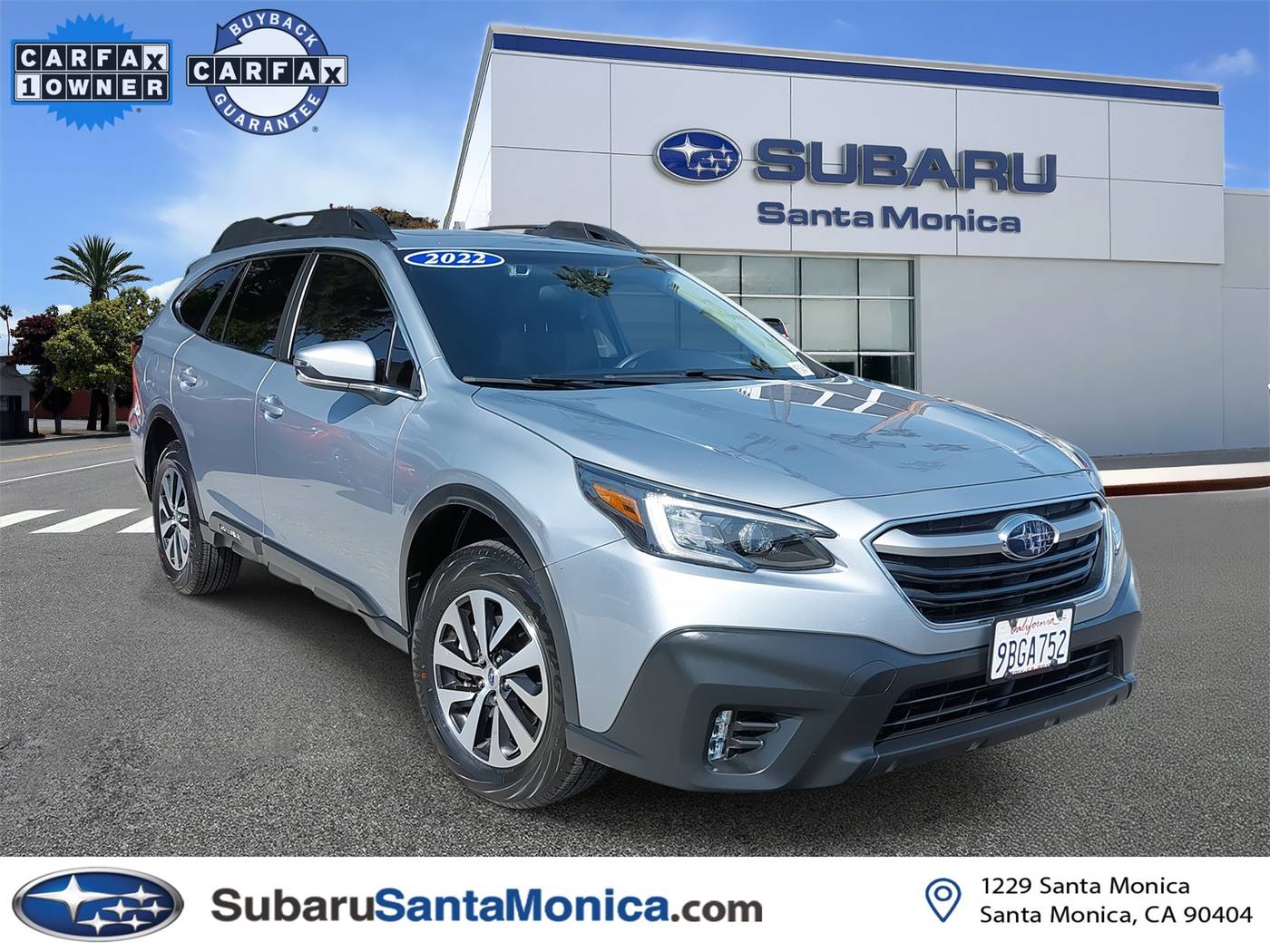 2022 Subaru Outback 2.5i Premium — SUV — 49,587 mi — Santa Monica, CA