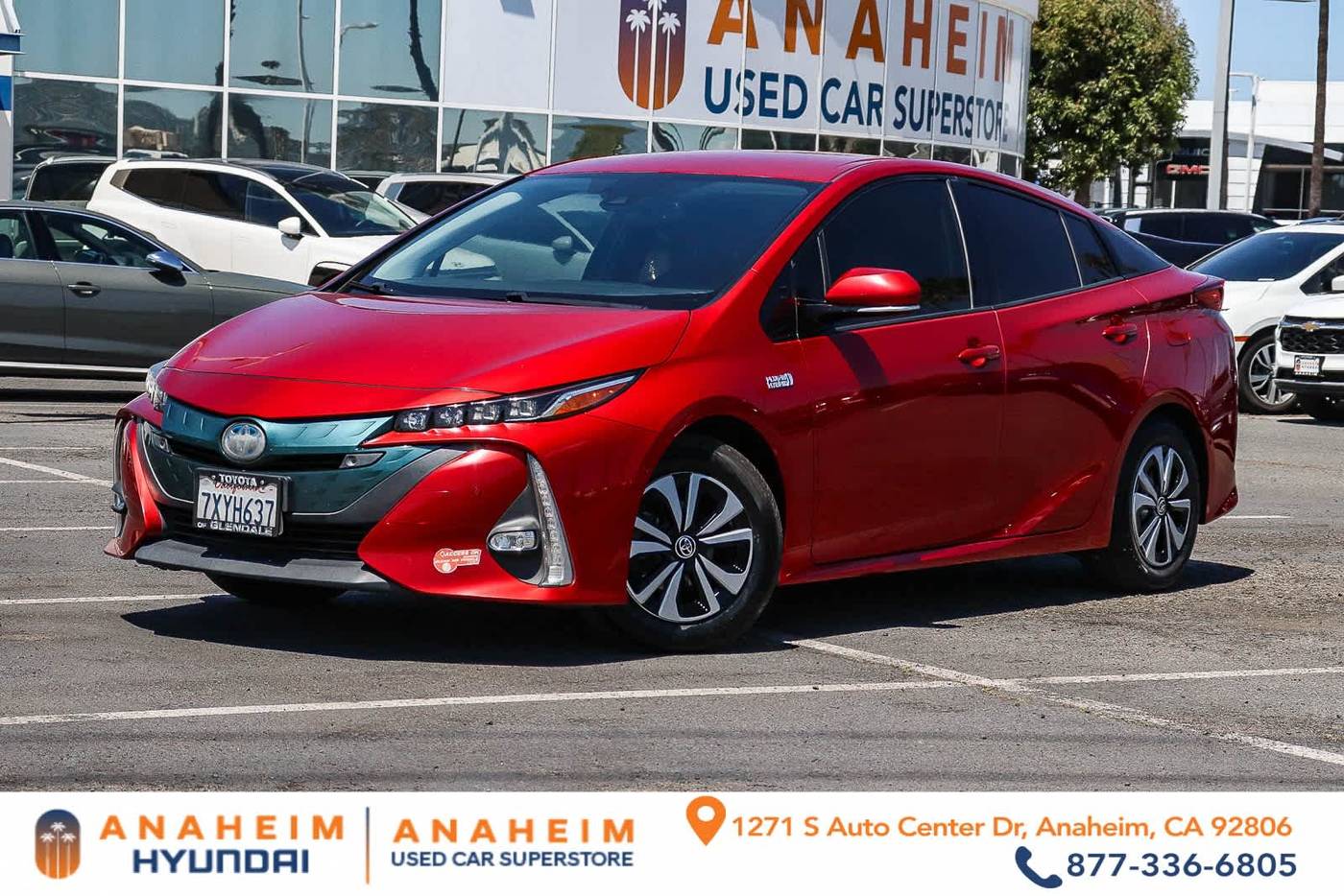 2017 Toyota Prius Prime Advanced — Hatchback — 102,409 mi — Anaheim, CA