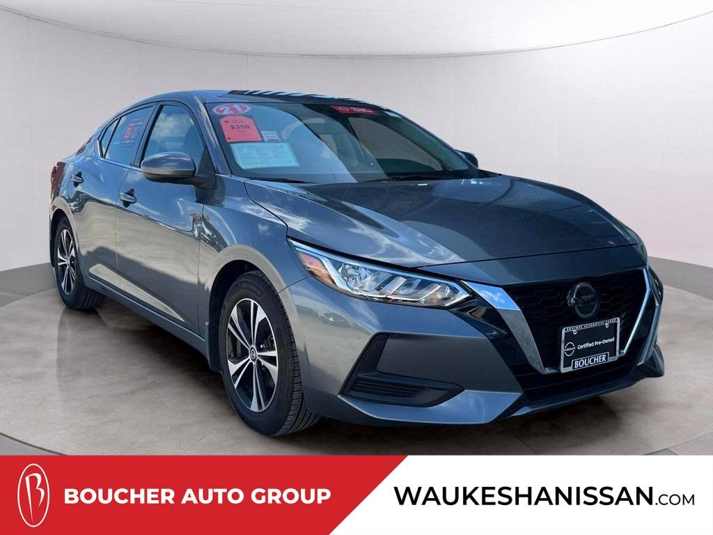 2021 Nissan Sentra SV — Sedan — 48,987 mi — Waukesha, WI