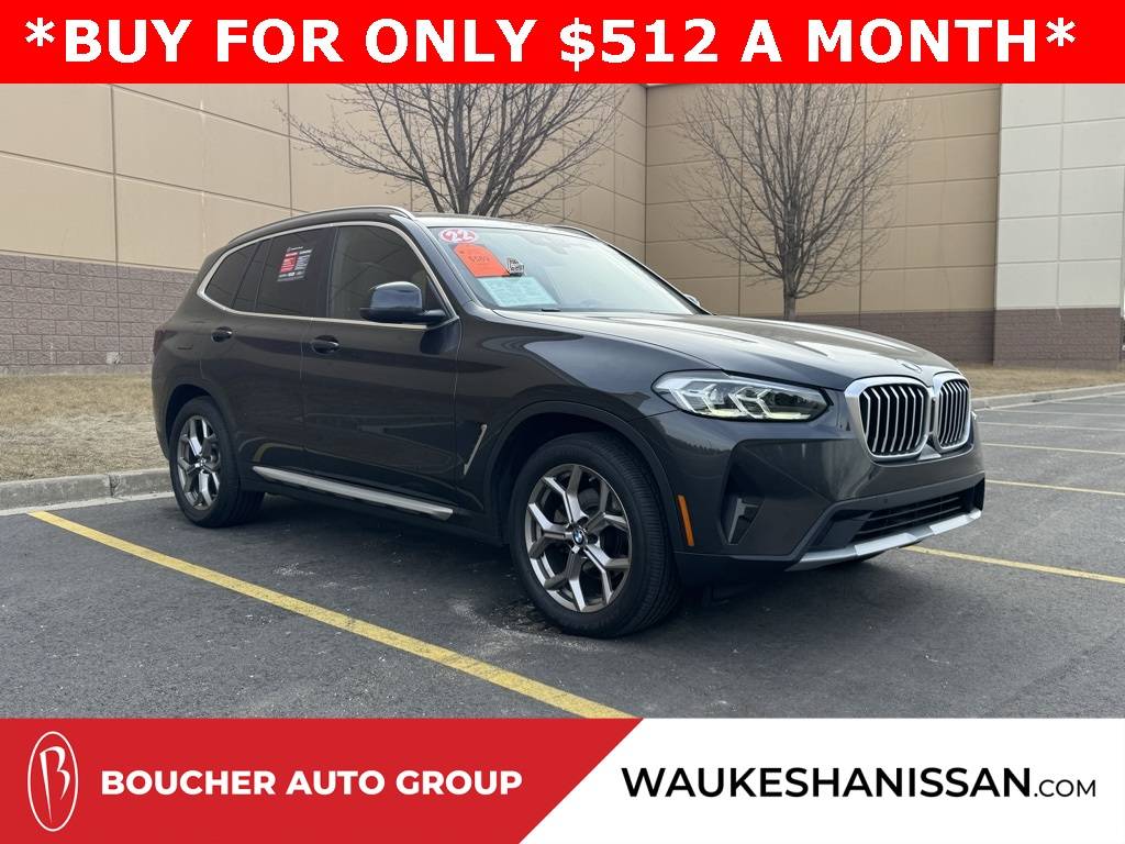 2022 BMW X3 30i — SUV — 21,274 mi — Waukesha, WI