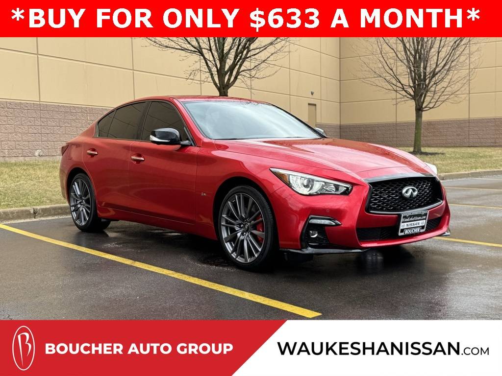2023 INFINITI Q50 RED SPORT 400 — Sedan — 4,050 mi — Waukesha, WI