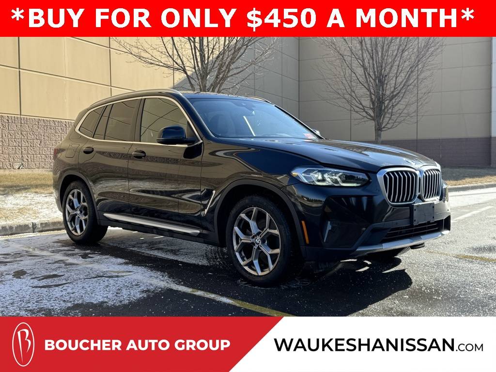2022 BMW X3 30i — SUV — 38,095 mi — Waukesha, WI