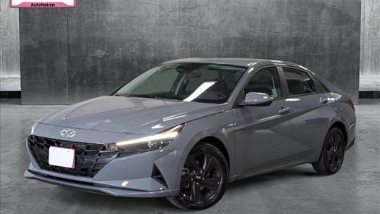 2023 Hyundai Elantra Hybrid Blue — Sedan — 16,038 mi — Costa Mesa, CA