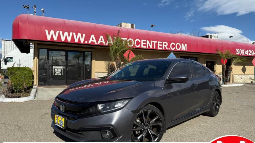 2019 Honda Civic Sport — Sedan — 75,701 mi — Fontana, CA