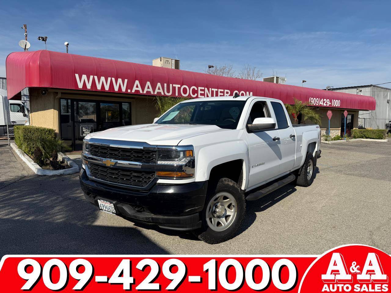 2018 Chevrolet Silverado 1500 WT — Pickup Truck — 117,685 mi — Fontana, CA