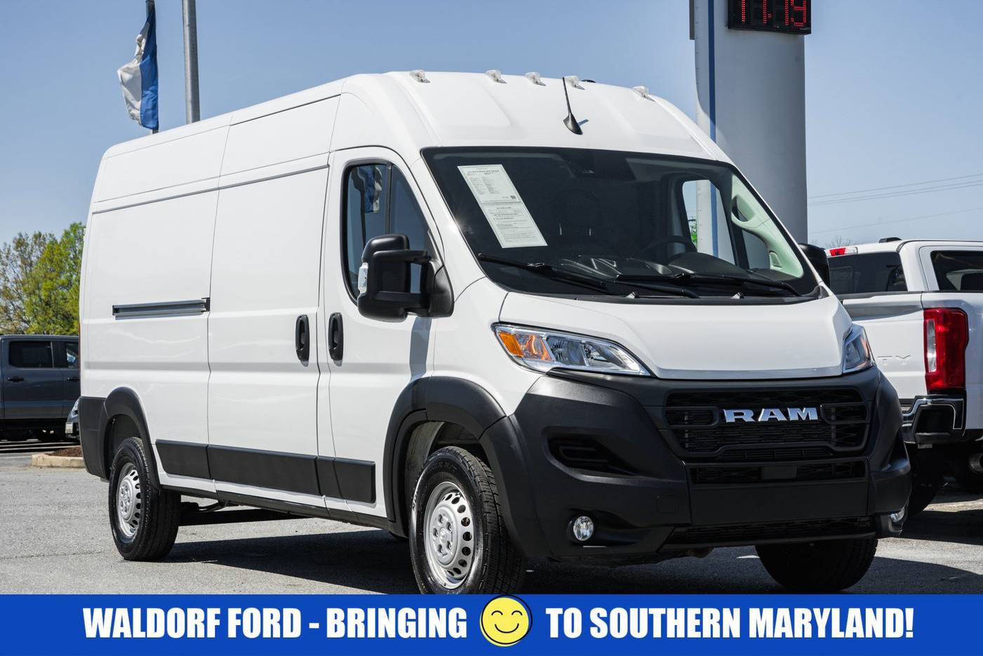 2024 Ram ProMaster Cargo Van Tradesman 2500 — Cargo Van — 12,292 mi — Waldorf, MD