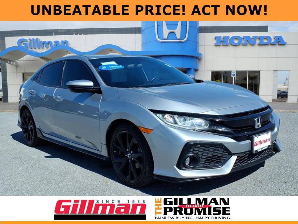 2017 Honda Civic Sport — Hatchback — 58,799 mi — San Benito, TX