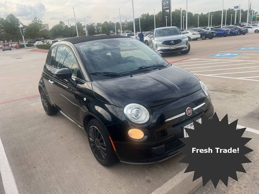 2015 FIAT 500 Pop — Convertible — 60,647 mi — Houston, TX