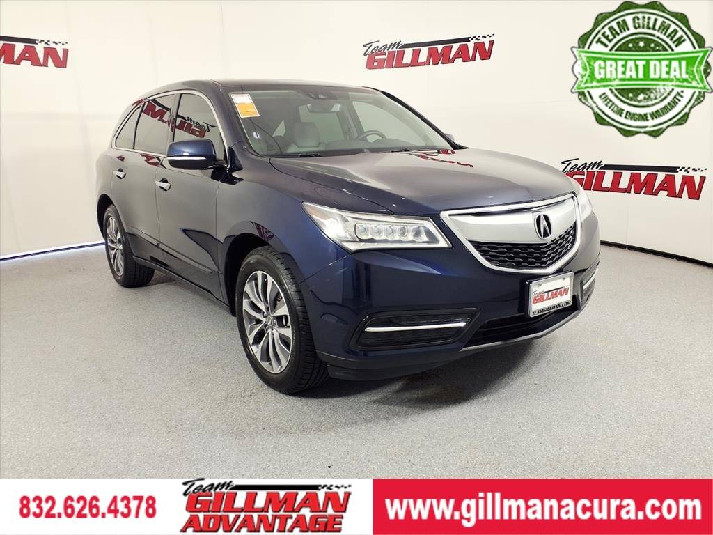 2016 Acura MDX Technology Package — SUV — 124,055 mi — Houston, TX