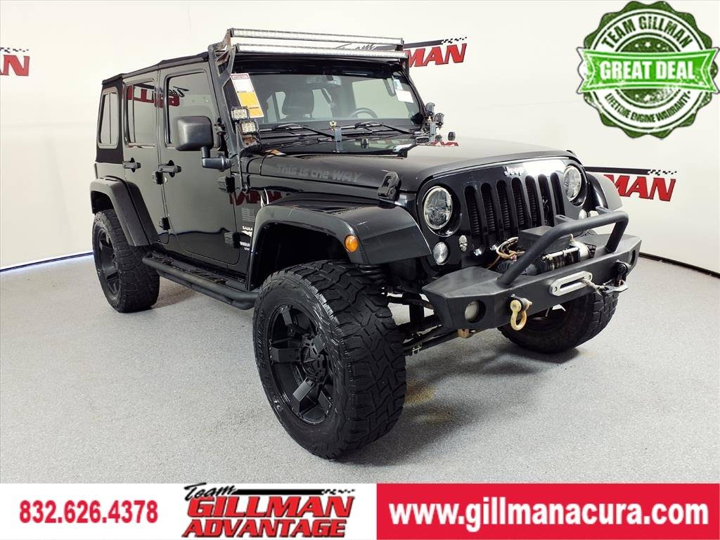 2014 Jeep Wrangler Sahara — SUV — 116,228 mi — Houston, TX