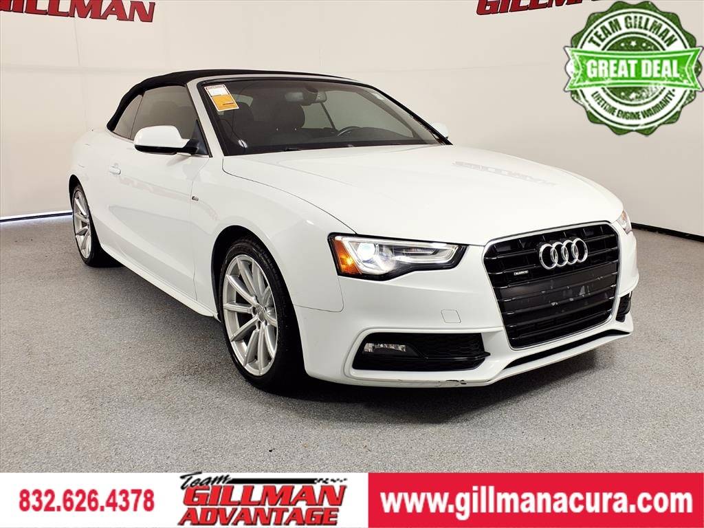 2016 Audi A5 Premium Plus — Convertible — 55,157 mi — Houston, TX
