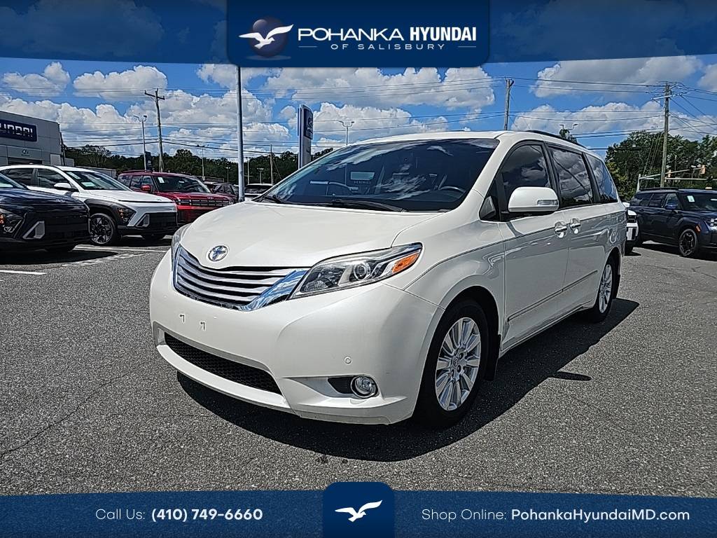 2017 Toyota Sienna Limited — Minivan — 69,858 mi — Salisbury, MD