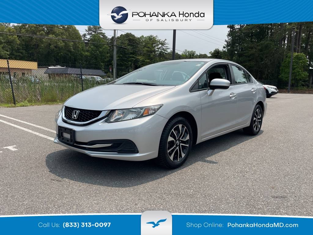 2015 Honda Civic EX — Sedan — 87,159 mi — Salisbury, MD