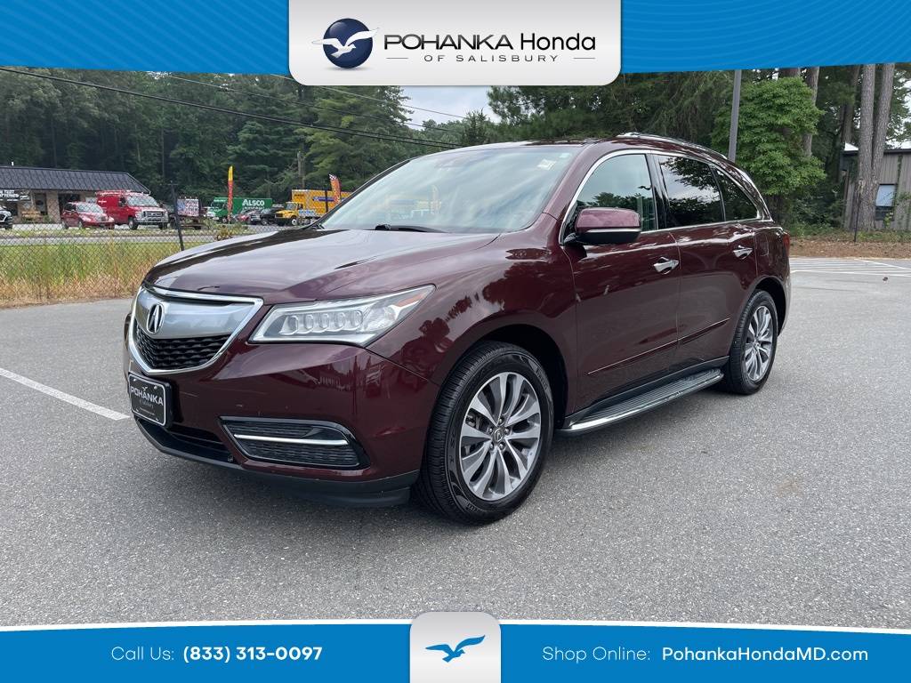 2016 Acura MDX Technology Package — SUV — 78,832 mi — Salisbury, MD