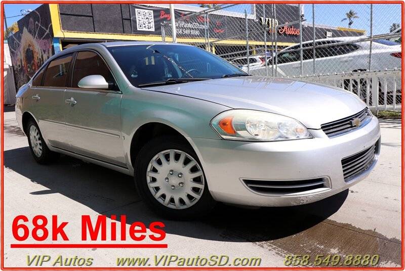 2007 Chevrolet Impala Police Police Pkg 9C1 — Sedan — 68,278 mi — San Diego, CA