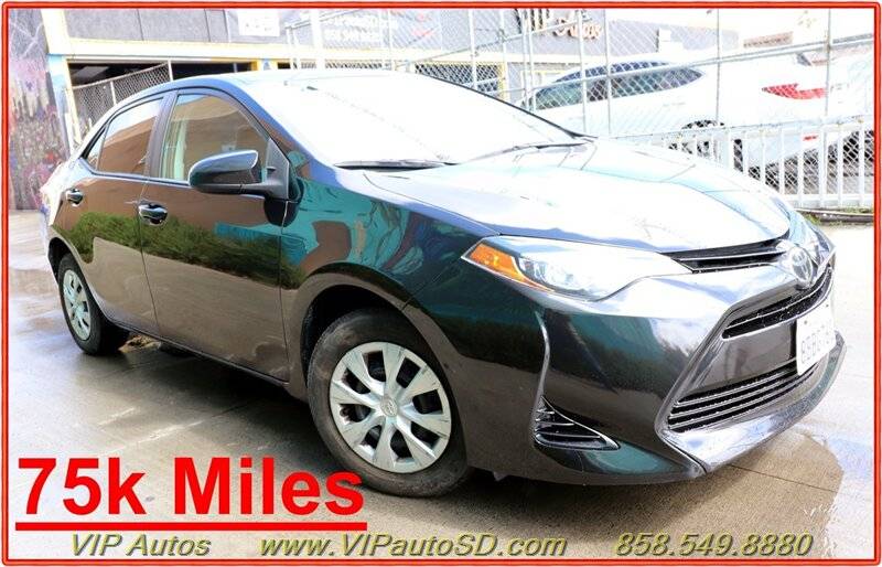2017 Toyota Corolla L — Sedan — 74,600 mi — San Diego, CA