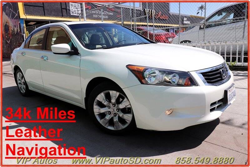 2008 Honda Accord EX-L V6 — Sedan — 33,506 mi — San Diego, CA