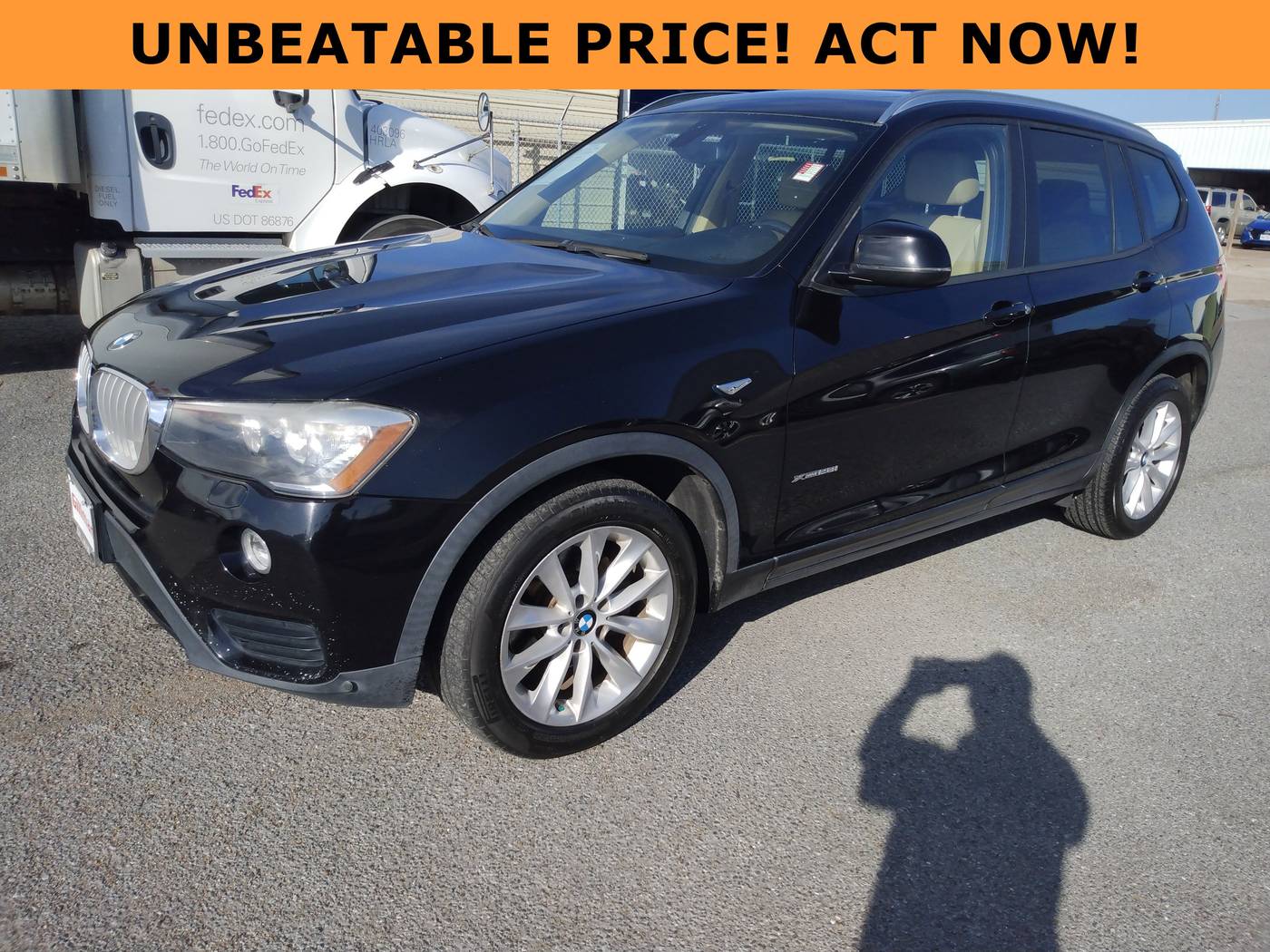 2017 BMW X3 28i — SUV — 122,183 mi — San Benito, TX