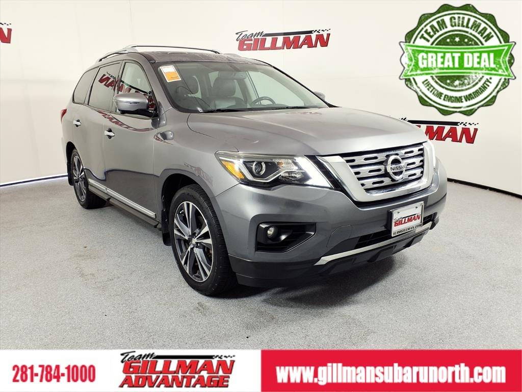 2017 Nissan Pathfinder Platinum — SUV — 106,593 mi — Houston, TX