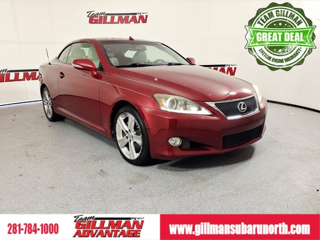 2012 Lexus IS IS 250C — Convertible — 143,771 mi — Houston, TX
