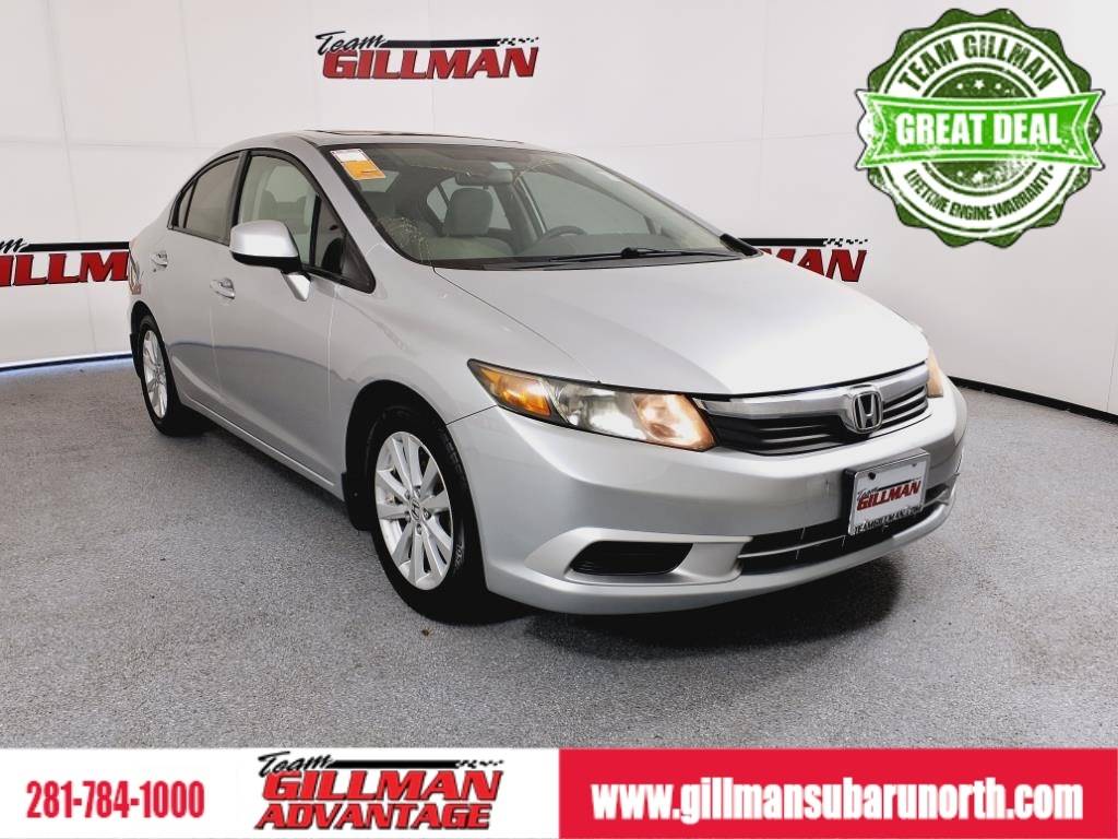 2012 Honda Civic EX — Sedan — 123,602 mi — Houston, TX