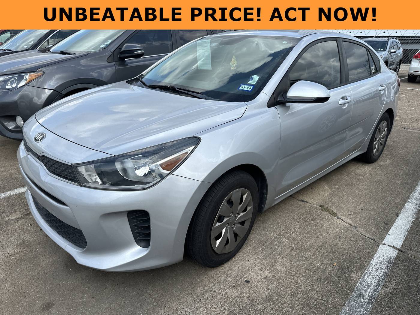 2018 Kia Rio S — Sedan — 107,676 mi — Houston, TX