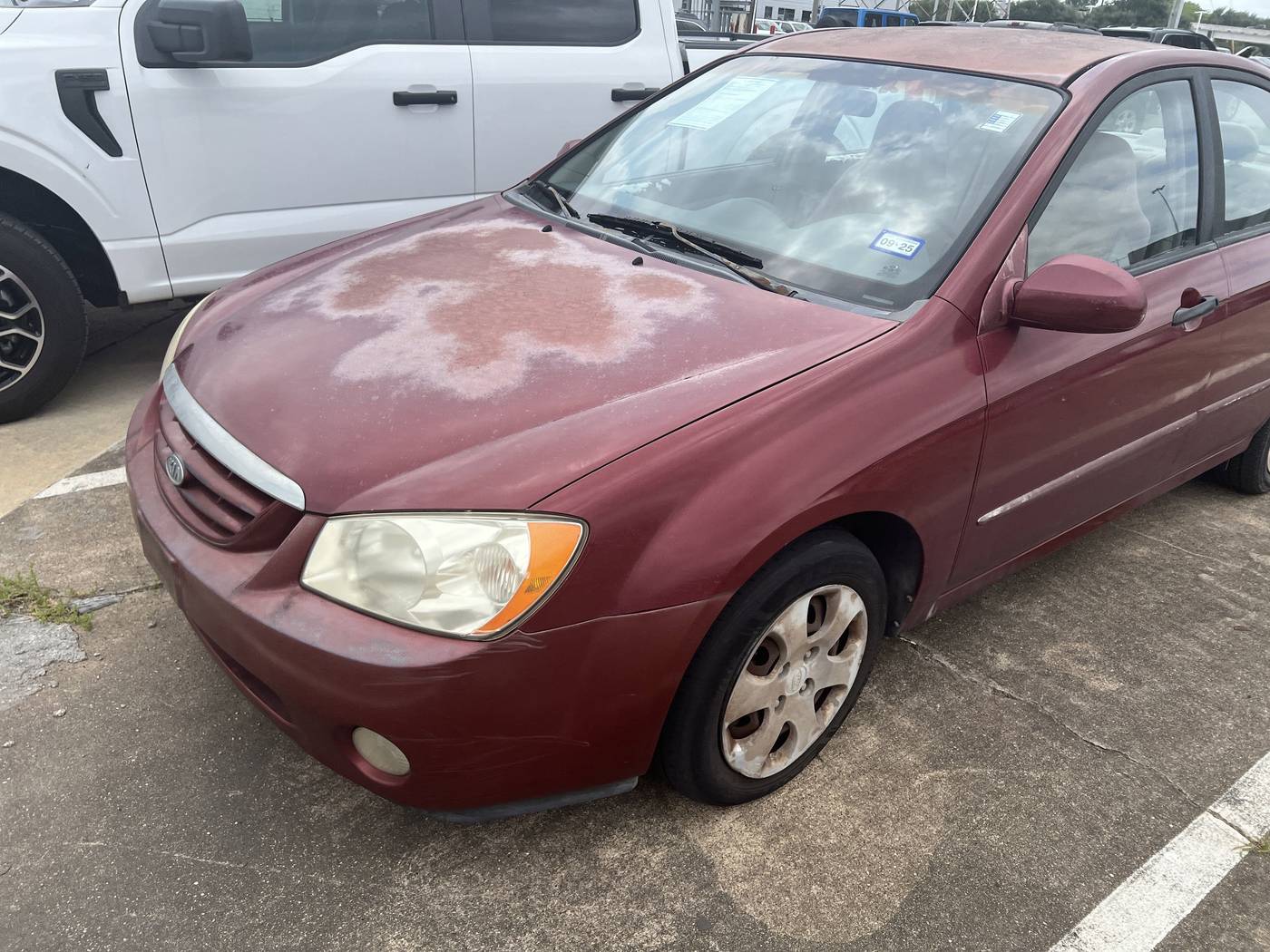 2005 Kia Spectra LX — Sedan — 95,786 mi — Houston, TX