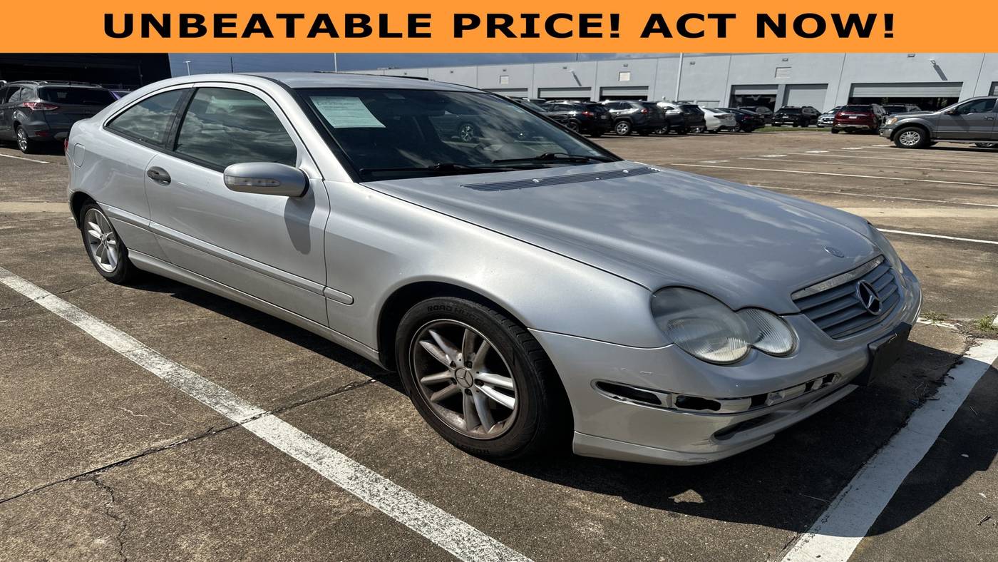 2002 Mercedes-Benz C-Class C 230 Kompressor — Coupe — 114,846 mi — Houston, TX
