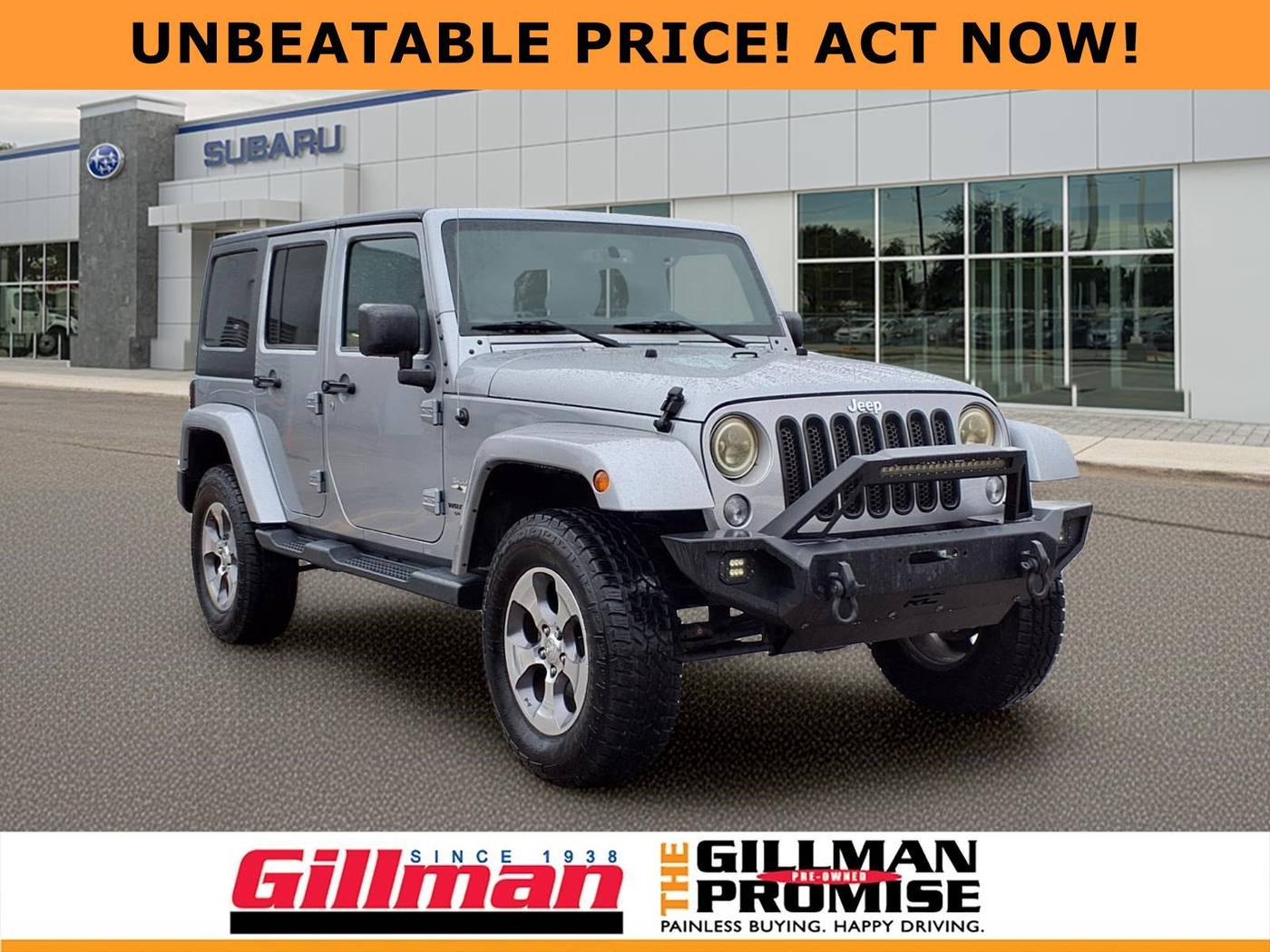 2016 Jeep Wrangler Sahara