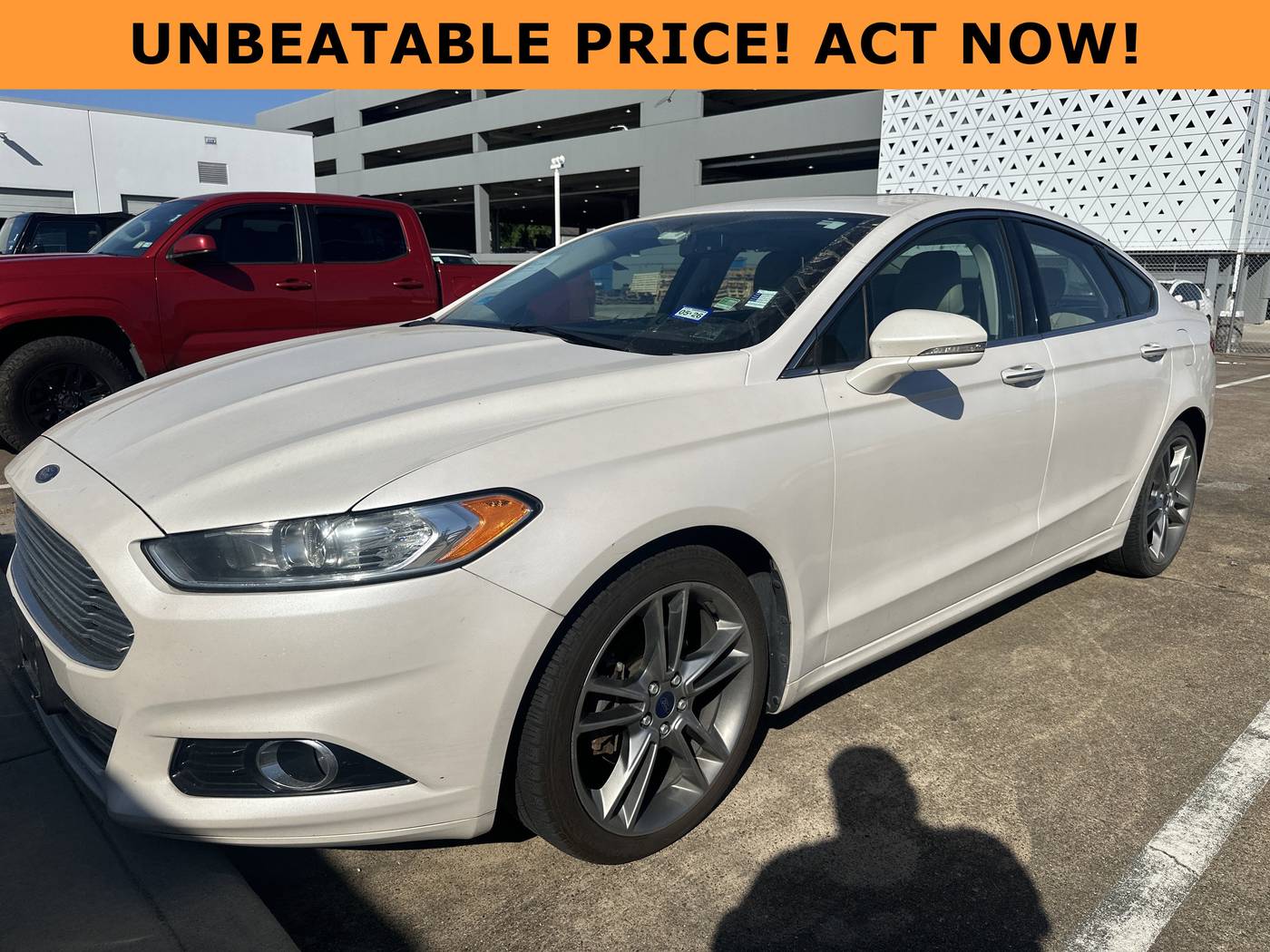 2016 Ford Fusion Titanium — Sedan — 72,933 mi — Houston, TX